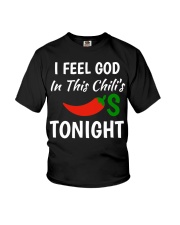 I Feel God In This Chili's Tonight Youth T-Shirt tile