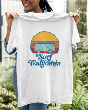 Retro California Hippie Van Groovy Classic T-Shirt apparel-classic-tshirt-lifestyle-front-130