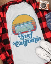 Retro California Hippie Van Groovy Classic T-Shirt apparel-classic-tshirt-lifestyle-front-163