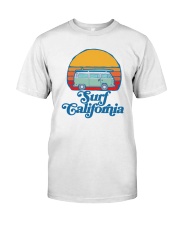 Retro California Hippie Van Groovy Classic T-Shirt front