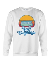 Retro California Hippie Van Groovy Crewneck Sweatshirt tile