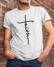 Christian Faith in a Cross Classic T-Shirt apparel-classic-tshirt-lifestyle-26