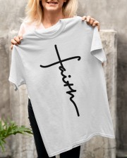 Christian Faith in a Cross Classic T-Shirt apparel-classic-tshirt-lifestyle-front-117