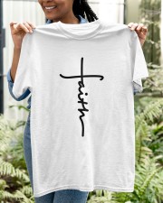 Christian Faith in a Cross Classic T-Shirt apparel-classic-tshirt-lifestyle-front-130