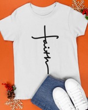 Christian Faith in a Cross Classic T-Shirt apparel-classic-tshirt-lifestyle-front-83