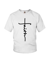 Christian Faith in a Cross Youth T-Shirt tile