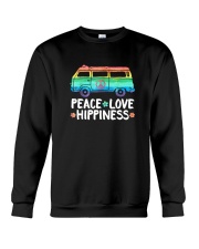 Love Hippiness Peace Van Hippie Crewneck Sweatshirt tile
