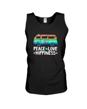 Love Hippiness Peace Van Hippie Unisex Tank tile