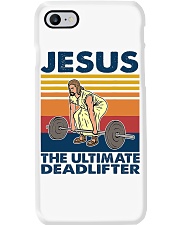 Jesus The Ultimate Deadlifter Phone Case tile
