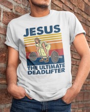 Jesus The Ultimate Deadlifter Classic T-Shirt apparel-classic-tshirt-lifestyle-26