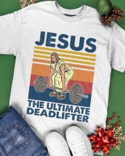 Jesus The Ultimate Deadlifter Classic T-Shirt apparel-classic-tshirt-lifestyle-back-69