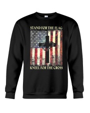 Stand For The Flag Kneel For The Cross Crewneck Sweatshirt tile