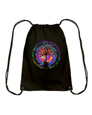 Freedom's Hippie Guitar Tree Colorful Eddy Drawstring Bag tile