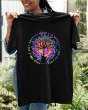 Freedom's Hippie Guitar Tree Colorful Eddy Classic T-Shirt apparel-classic-tshirt-lifestyle-front-130