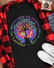 Freedom's Hippie Guitar Tree Colorful Eddy Classic T-Shirt apparel-classic-tshirt-lifestyle-front-163