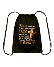 Jesus Born As Baby Preached As A Child Drawstring Bag tile