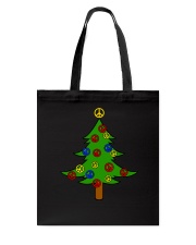 PEACE SIGN Christmas Tree Tote Bag tile