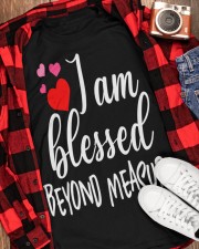 Christian I am blessed beyond measure Classic T-Shirt apparel-classic-tshirt-lifestyle-front-163