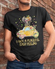 I Got A Peaceful Elephant Hippie Classic T-Shirt apparel-classic-tshirt-lifestyle-26