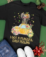 I Got A Peaceful Elephant Hippie Classic T-Shirt apparel-classic-tshirt-lifestyle-back-69