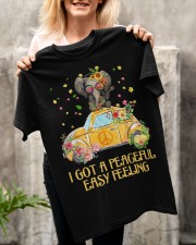 I Got A Peaceful Elephant Hippie Classic T-Shirt apparel-classic-tshirt-lifestyle-front-117
