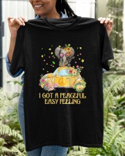 I Got A Peaceful Elephant Hippie Classic T-Shirt apparel-classic-tshirt-lifestyle-front-130