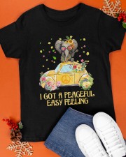 I Got A Peaceful Elephant Hippie Classic T-Shirt apparel-classic-tshirt-lifestyle-front-83