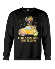 I Got A Peaceful Elephant Hippie Crewneck Sweatshirt tile