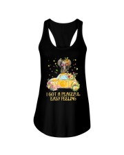 I Got A Peaceful Elephant Hippie Ladies Flowy Tank tile