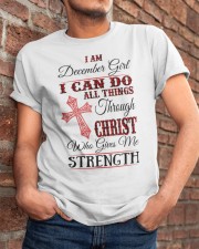 December girl christ strength Classic T-Shirt apparel-classic-tshirt-lifestyle-26