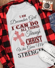 December girl christ strength Classic T-Shirt apparel-classic-tshirt-lifestyle-front-163