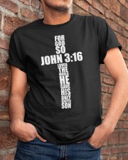 John 3 16 Christian Cross Bible Classic T-Shirt apparel-classic-tshirt-lifestyle-26