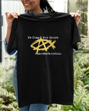 AnarchoChristian No King But Christ Classic T-Shirt apparel-classic-tshirt-lifestyle-front-130