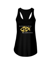 AnarchoChristian No King But Christ Ladies Flowy Tank tile