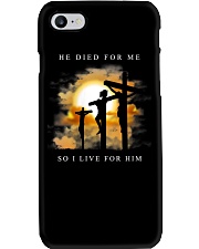 Christian Bible Jesus Died For Me Phone Case tile