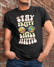 Stay Trippy Little Hippie Glass Van Car Camping Classic T-Shirt apparel-classic-tshirt-lifestyle-26