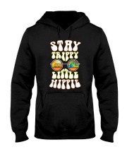 Stay Trippy Little Hippie Glass Van Car Camping Hooded Sweatshirt tile