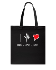 Christian Faith Hope Love Tote Bag tile