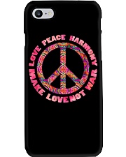 Tie Dye Hippie Style Peace Sign Phone Case tile
