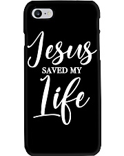 Jesus Saved My Life Phone Case tile