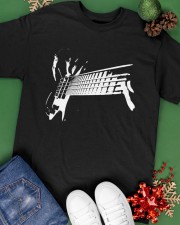 Bass Guitar Heavy Metal Rock Band Classic T-Shirt apparel-classic-tshirt-lifestyle-back-69