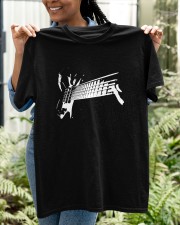 Bass Guitar Heavy Metal Rock Band Classic T-Shirt apparel-classic-tshirt-lifestyle-front-130