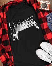 Bass Guitar Heavy Metal Rock Band Classic T-Shirt apparel-classic-tshirt-lifestyle-front-163