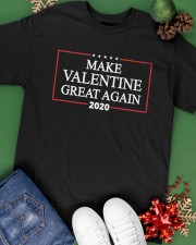Make Valentine Great Again 2020 Classic T-Shirt apparel-classic-tshirt-lifestyle-back-69