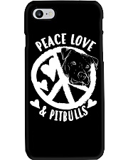 Cute Peace Love Pitbulls Phone Case tile