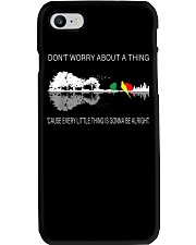 Be Alright Hippie Three Little Bird Guitar Phone Case tile