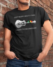 Be Alright Hippie Three Little Bird Guitar Classic T-Shirt apparel-classic-tshirt-lifestyle-26