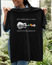 Be Alright Hippie Three Little Bird Guitar Classic T-Shirt apparel-classic-tshirt-lifestyle-front-130