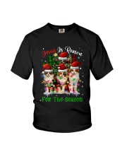 Cats Jesus Is Reason For The Season Youth T-Shirt tile