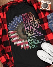 She's A Good Girl Loves Her Mama Jesus Classic T-Shirt apparel-classic-tshirt-lifestyle-front-163